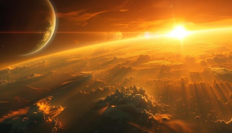 Exoplanet Atmosphere Art