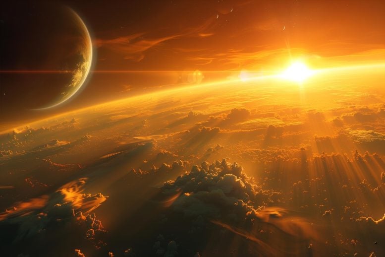 Exoplanet Atmosphere Art