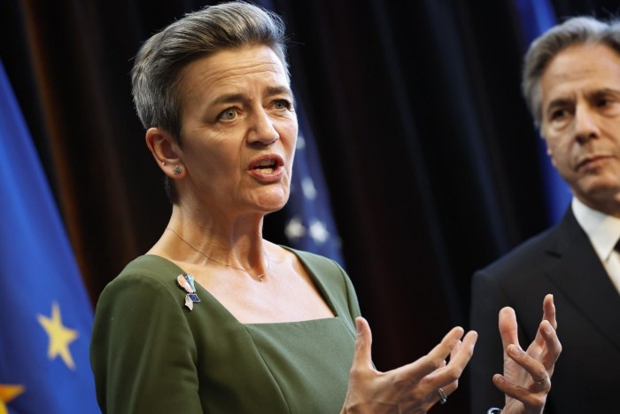 EU competition commissioner Margrethe Vestager